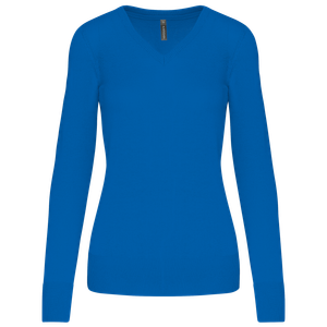 Ladies' V-Neck Jumper, miniatyr 7